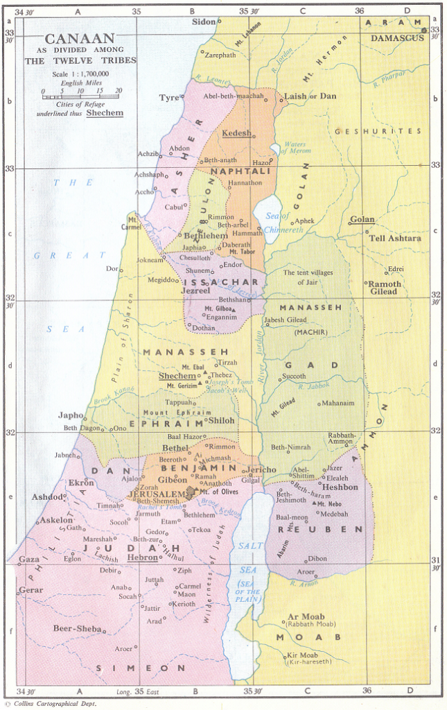 Judges - early rulers in Israel - Jesus Christ in History Society